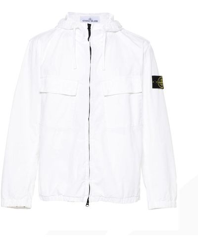 Stone Island Coats White