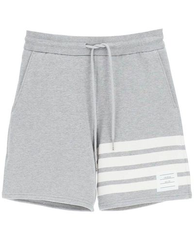Thom Browne 4-Bar Shorts - Gray