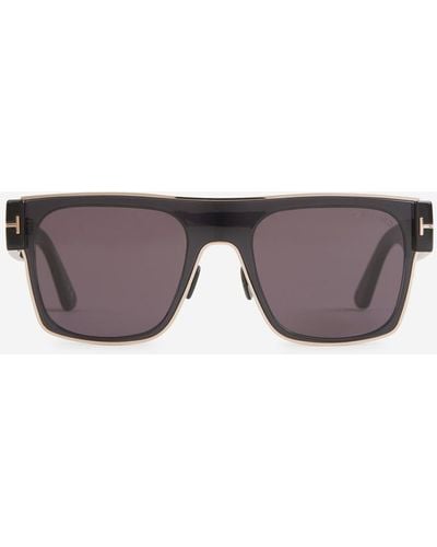 Tom Ford Edwin Rectangular Sunglasses - Grey