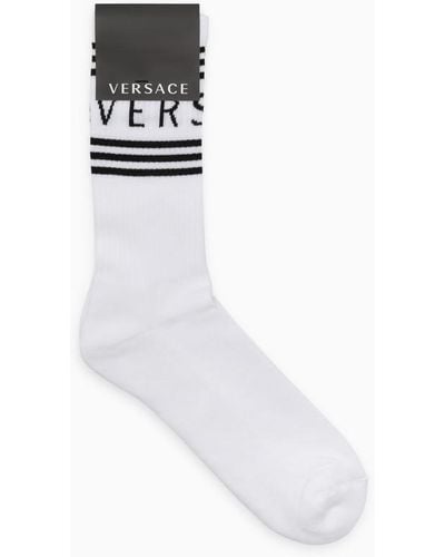 Versace Sports Socks - White