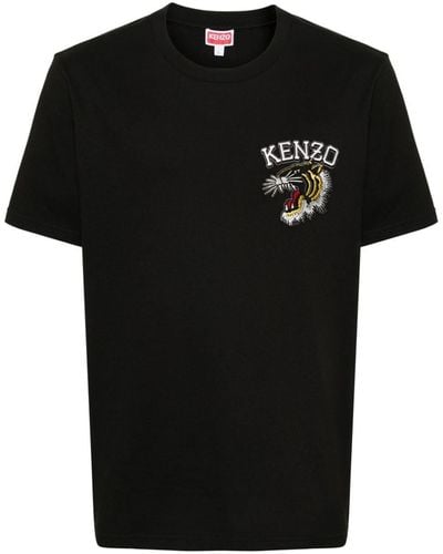 KENZO Black Cotton T-shirt