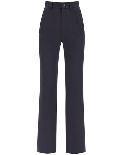 Vivienne Westwood 'ray' Pants In Recycled Cady - Blue