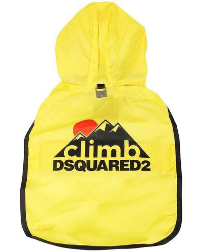 DSquared² Poldo X D2 - Brampton Raincoat - Yellow