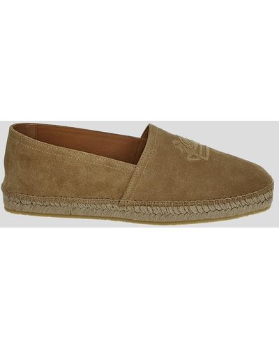 Etro Leather Espadrillas - Natural