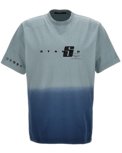 Stampd 'elevation Transit' T-shirt - Blue