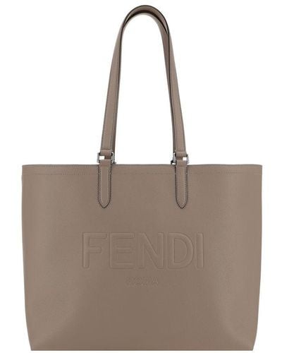 Fendi Shoulder Bags - Gray