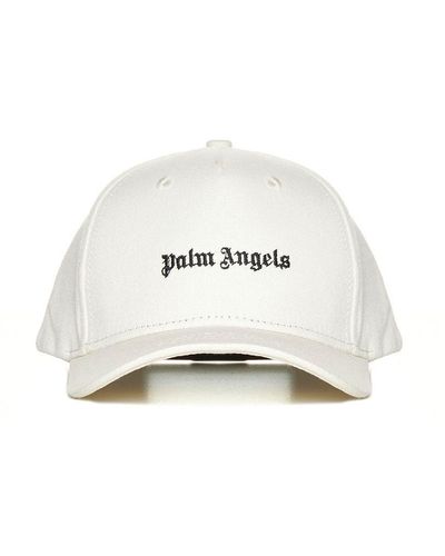 Palm Angels Hats - White