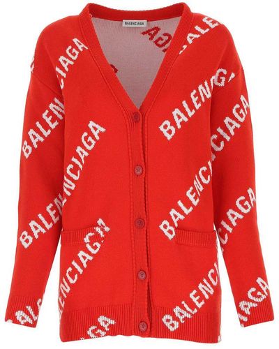 Balenciaga Knitwear - Red