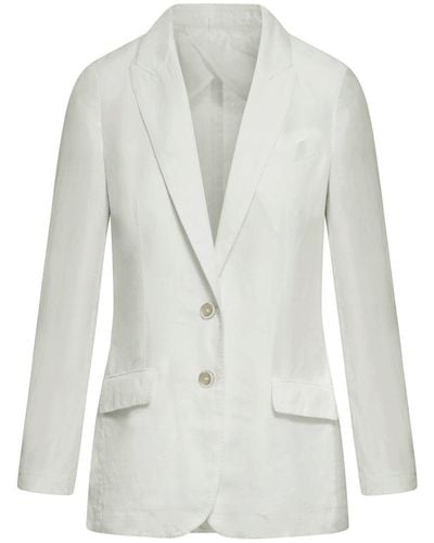 120% Lino Jacket - White