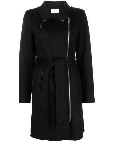 P.A.R.O.S.H. Double-breasted Wool Coat - Black