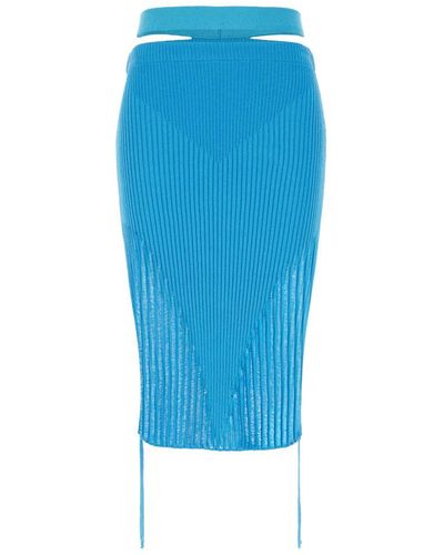 ANDREADAMO Skirts - Blue