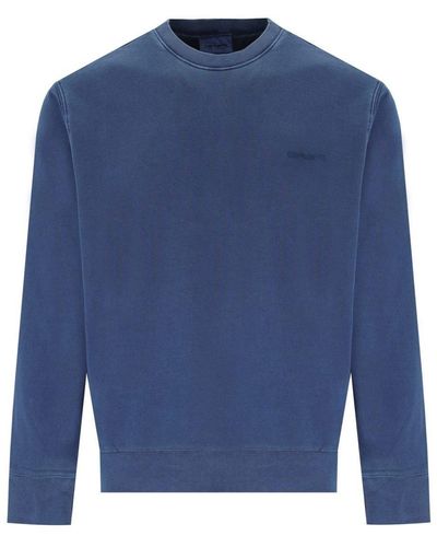 Carhartt Duster Script Elder Sweatshirt - Blue