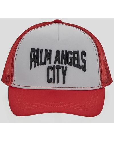 Palm Angels Hats - Red