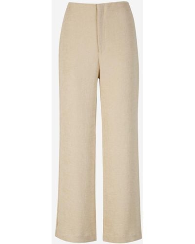 By Malene Birger Marchei Formal Pants - Natural