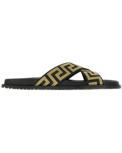 Versace Mens Gomma Stampa Pool Slide Sandals 9M US 42EU