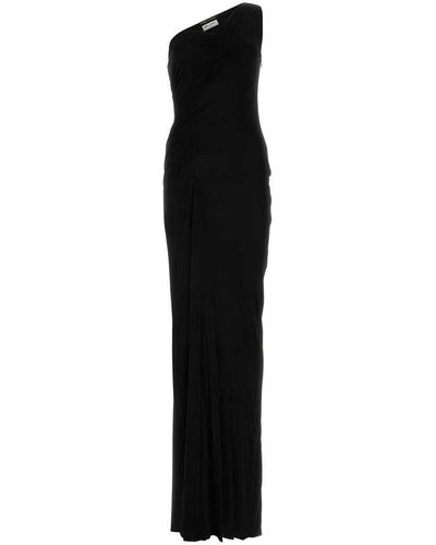 Saint Laurent Long Dresses. - Black