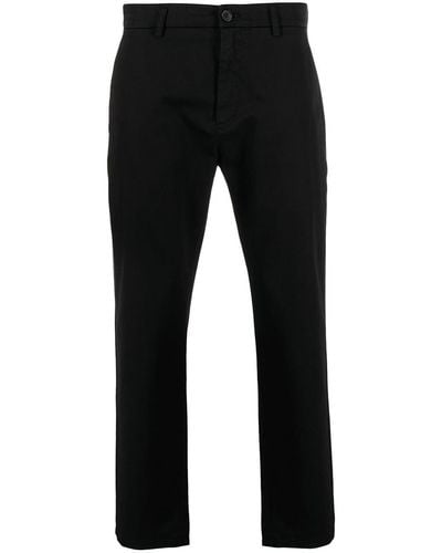 Department 5 Prince Gabardine Stretch Chino Trousers - Black