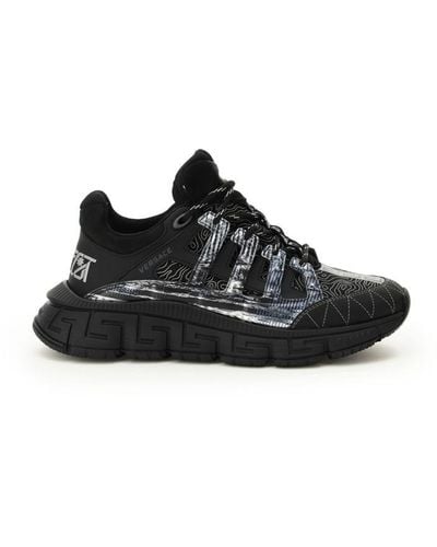 Versace Trigreca Sneakers - Black