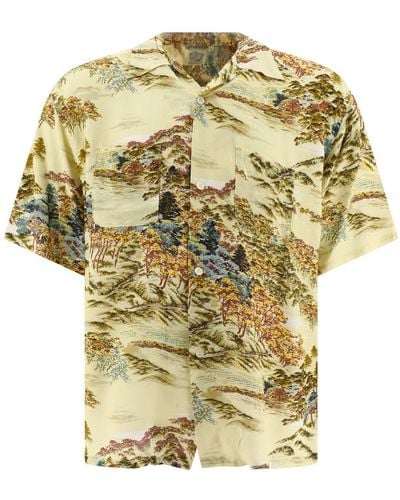 Orslow Hawaiian Shirt - Metallic