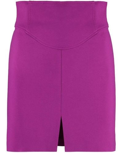 Pinko Gnomeo Mini Skirt - Purple