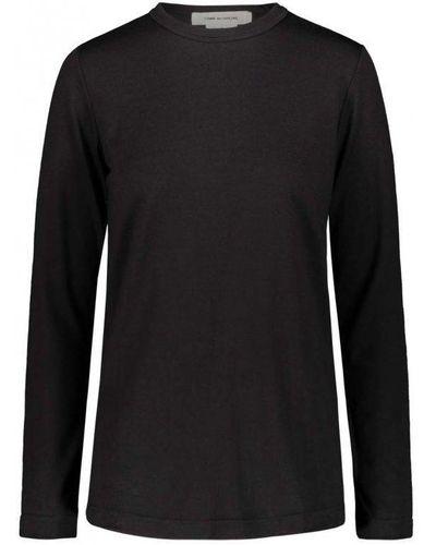 Comme des Garçons Backless Long Sleeve T-shirt Clothing - Black