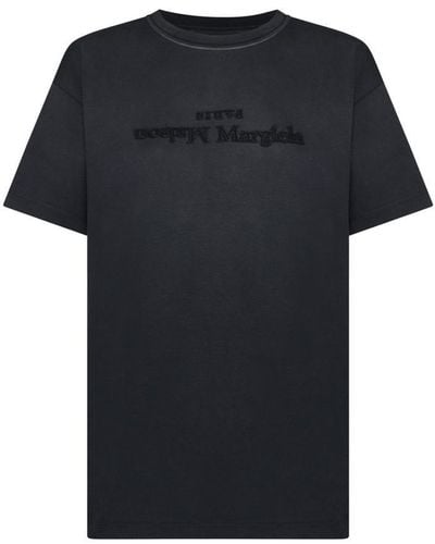 Maison Margiela T-shirts And Polos - Black