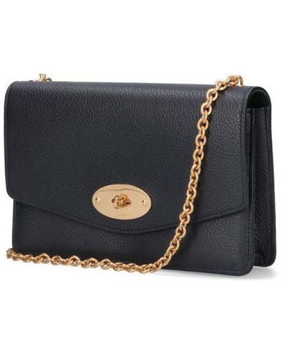 Mulberry Darley Shoulder Bag - Black