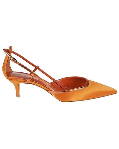 Lella Baldi Leather Pumps - Brown