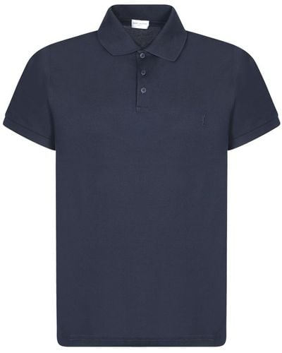 Saint Laurent T-Shirts - Blue
