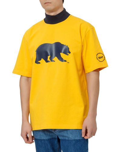 Calvin Klein T-Shirt With Print - Yellow