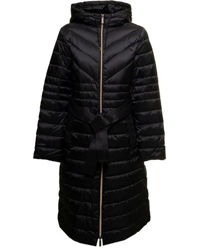 Buyrcom  Down Jackets  Parkas  Michael Kors Womens Midlength Down coat BlackS