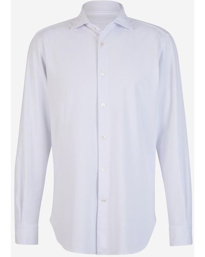 Vincenzo Di Ruggiero Stretch Knit Shirt - White