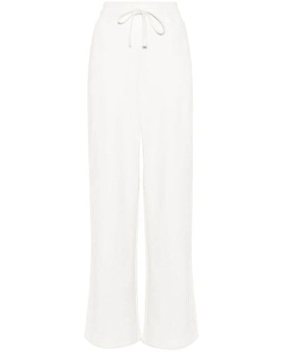 Gucci Logo Cotton Sweatpants - White