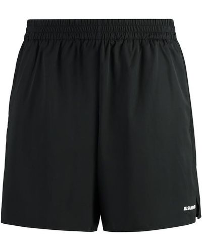 Jil Sander Techno Fabric Bermuda-shorts - Black