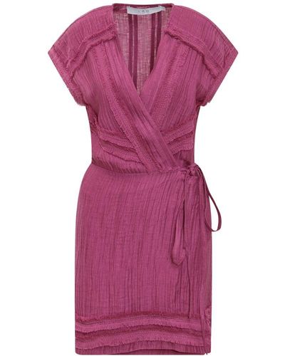 IRO Dress With Wallet Closure - Purple