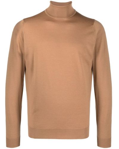 John Smedley Shirt Clothing - Brown