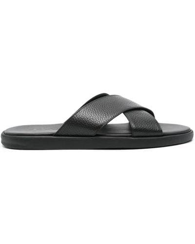 Doucal's Sandals Shoes - Black