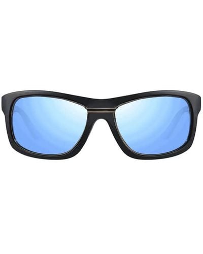 Revo Genesis Re1188 Lenti Polarizzate Intercambiabili Sunglasses - Blue
