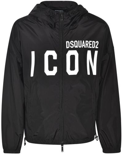 DSquared² Coats - Black