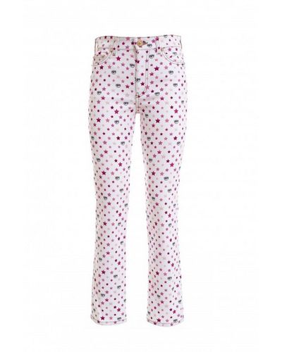 Chiara Ferragni Cotton Jeans - Pink
