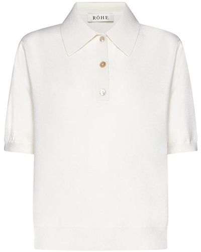 Rohe T-Shirts And Polos - White