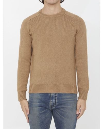 Saint Laurent Wool Sweater - Blue