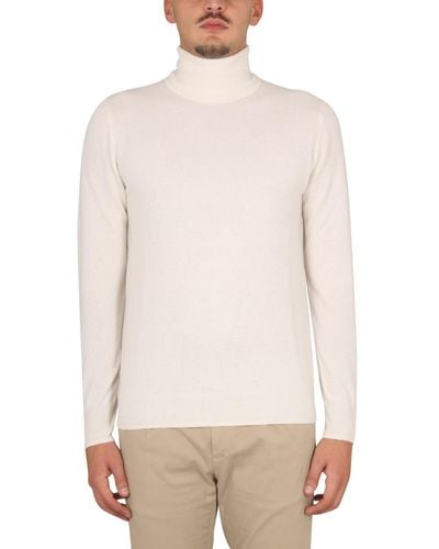 Aspesi Turtleneck Sweater - White