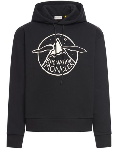 Moncler Genius Hoodies Sweatshirt - Black