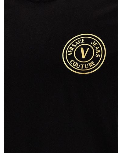 Versace Logo-print T-shirt - Black