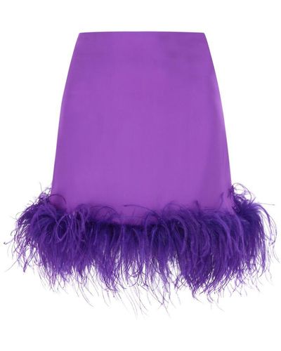 VERGUENZA Skirts - Purple
