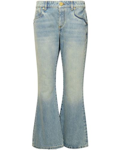 Balmain Cotton Jeans - Blue