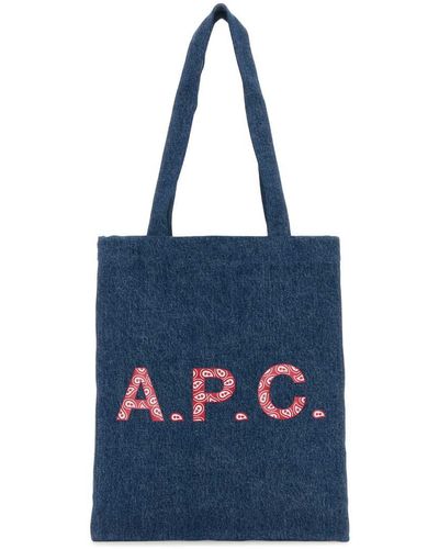 A.P.C. Tote bags for Women | Online Sale up to 70% off | Lyst