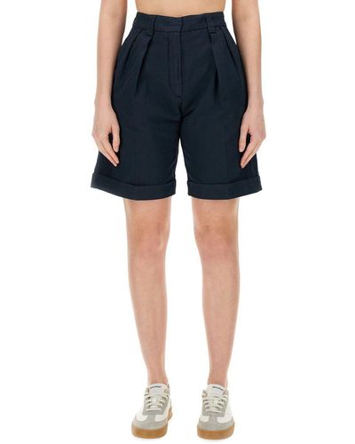 Aspesi Cotton Shorts - Blue