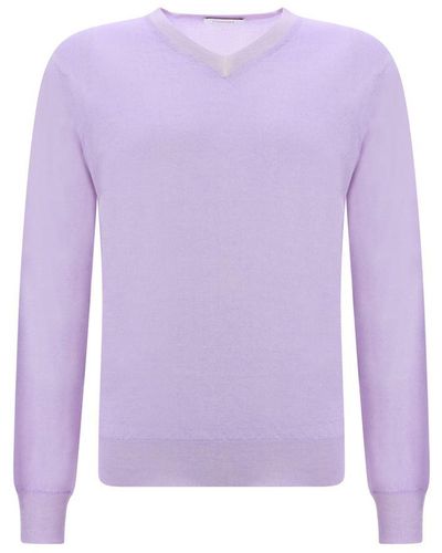 Cruciani Knitwear - Purple